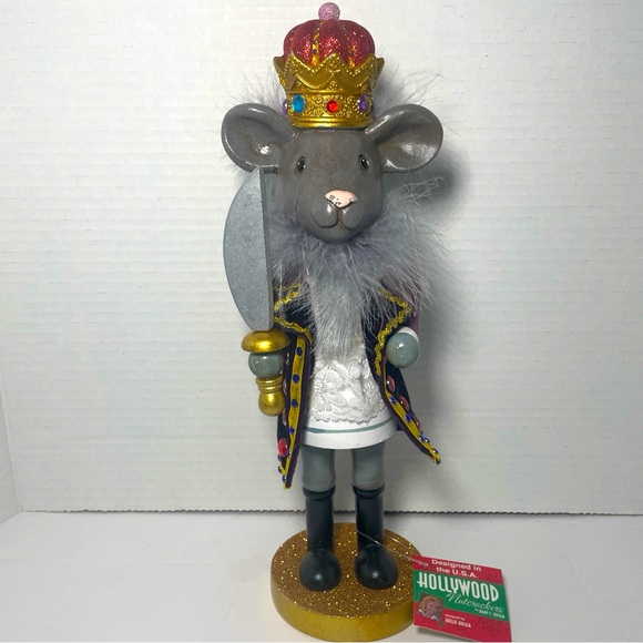 Hollywood The Nutcracker Suite Mouse King Wooden Nutcracker 12 Inch